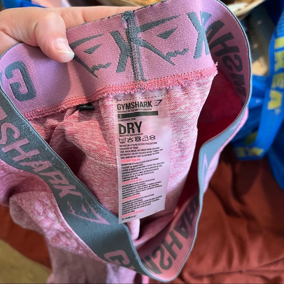 GymShark | shape lifting seamless pink athletic leggings size small - Picture 11 of 11